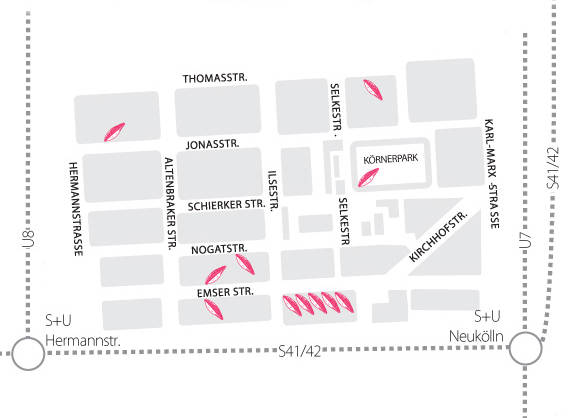 "Art Grain" - Kunstgang Kornerkiez! 40 Künstler/innen in 12 Locations