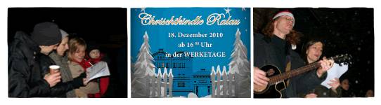 Chrischtkindle Ralau + Hüttenparty