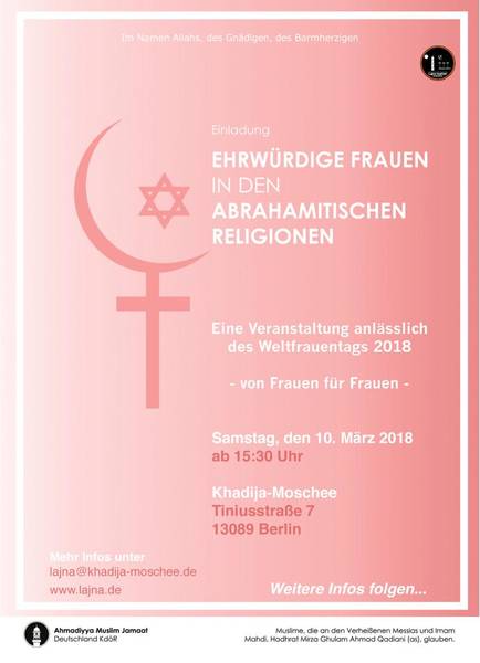Eherwürdige Frauen in den Abrahamitischen Religionen
