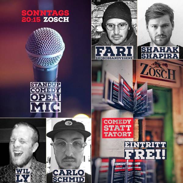 **AUFSTAND COMEDY**STAND UP COMEDY SHOW**BERLIN-MITTE**EINTRITT FREI**