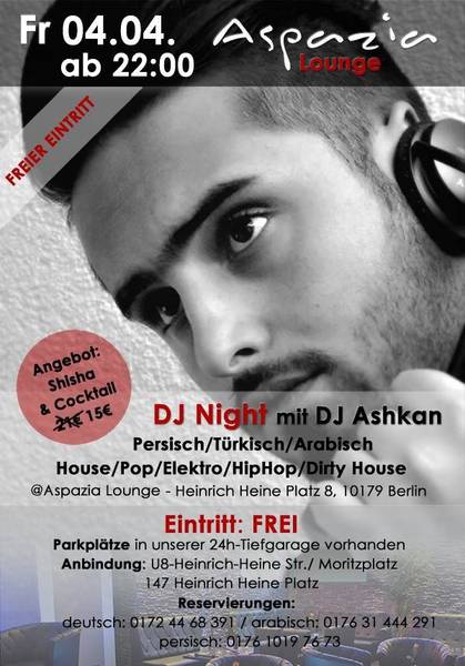 Bunte Mischung DJ-Night @Aspazia