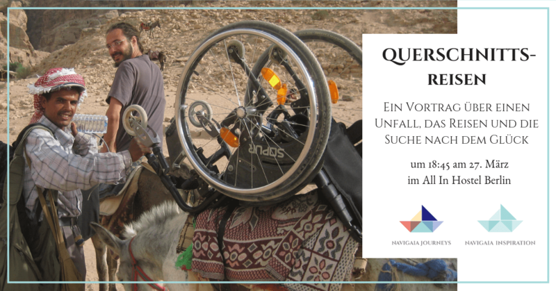 Vortrag: Querschnittsreisen - Grenzen verschieben im Rollstuhl