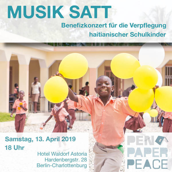 MUSIK SATT- Benefizkonzert für die Verpflegung haitianischer Schulkinder