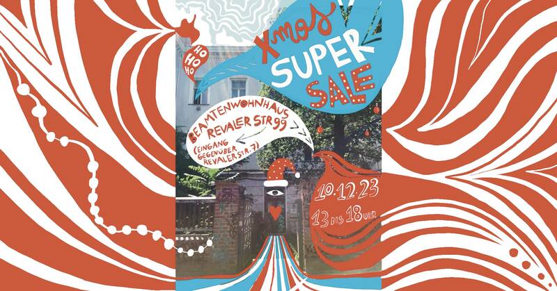 Xmas Super Sale in den Ateliers auf dem RAW-Gelände 