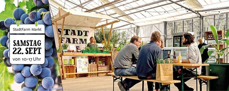 Markttag in der StadtFarm