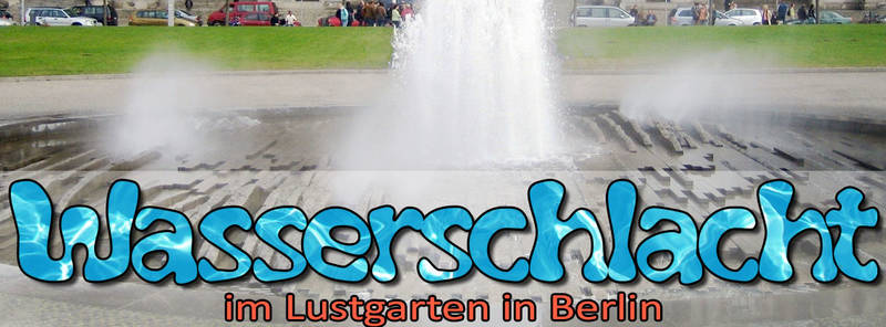 Wasserschlacht im Lustgarten (Mitte)