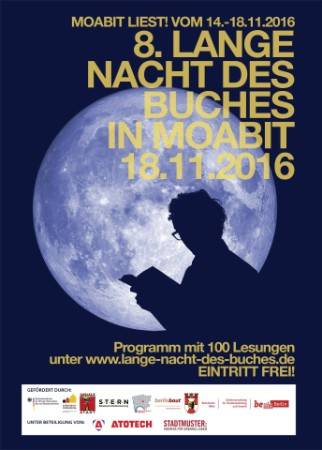 Moabit liest! inkl. 8.Lange Nacht des Buches in Moabit