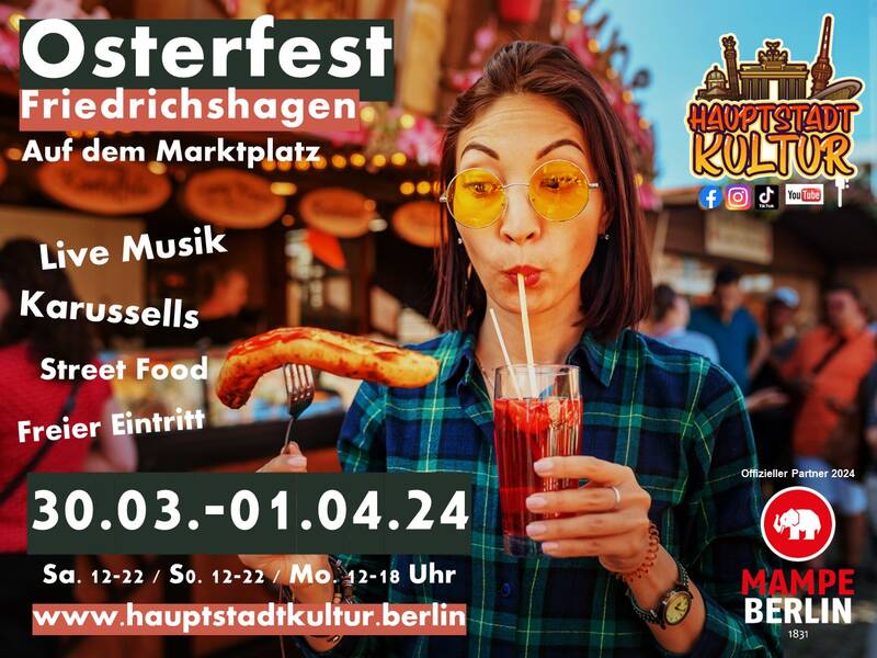Osterfest an der Bölschestraße, Marktplatz Friedrichshagen