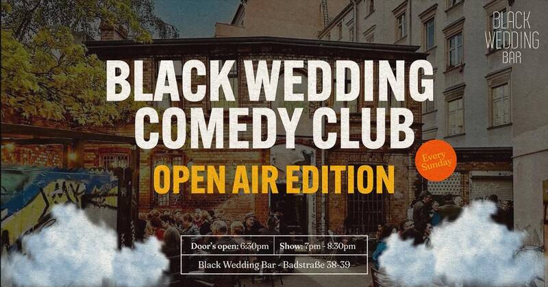 Open Air Comedy | Black Wedding Comedy Club