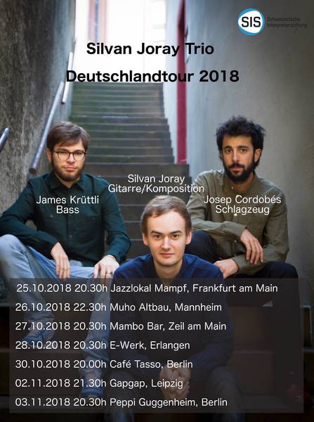 Jazz im Peppi: Silvan Joray Trio