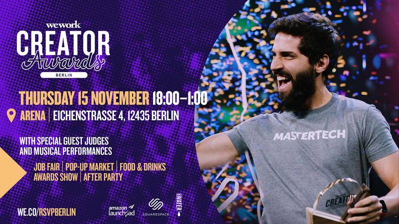 WeWork Creator Awards Berlin