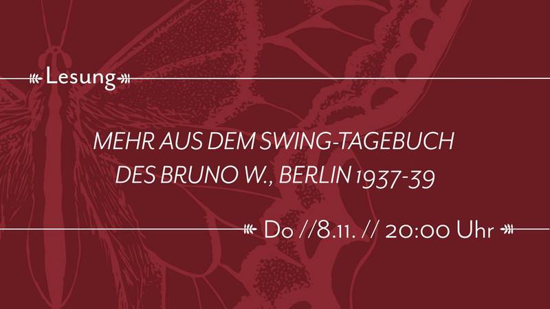 Mehr aus dem Swing-Tagebuch des Bruno W., Berlin 1937-39