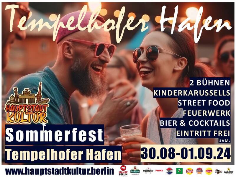 Sommerfest am Tempelhofer Hafen