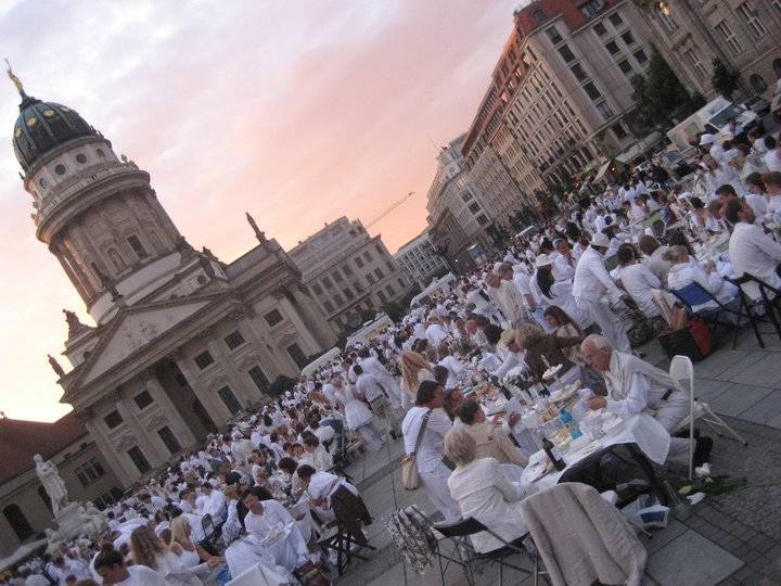 Diner en blanc in Potsdam 