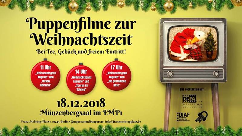 KinderKino: Puppenfilme zur Weihnachtszeit