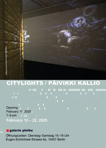 Ausstellung: Päivikki Kallio - Citylights (12.-22.2.2025)
