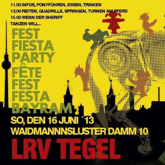 Sommerfest mit Reit-Show