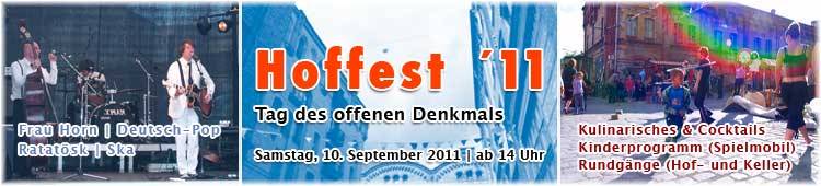 Hof+Kiezfest mit Bühnenshow und Kinderprogramm