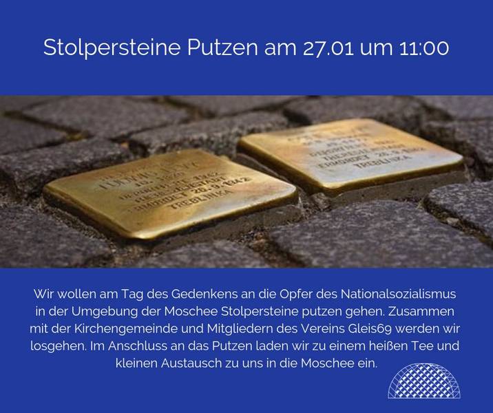 Stolpersteine putzen