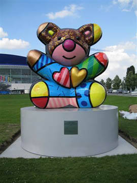 Kennedys schenken Berlin einen Berlin Bear