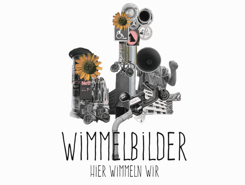 Collage-Workshop + Ausstellungseröffnung in der Bezirkszentralbibliothek Tempelhof