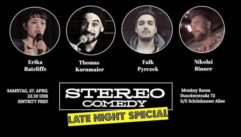 Stereo Comedy Late Night Special | Stand Up Comedy 22.30 Uhr