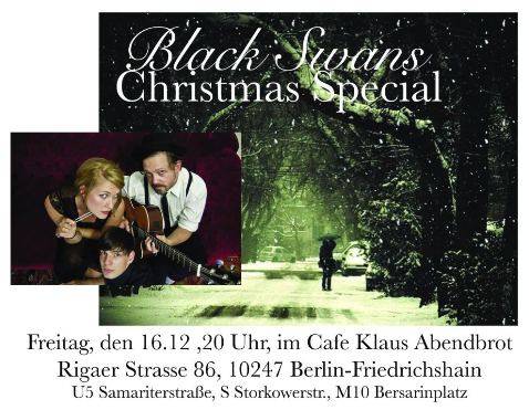 Black Swans Christmas Special im Klaus Abendbrot 