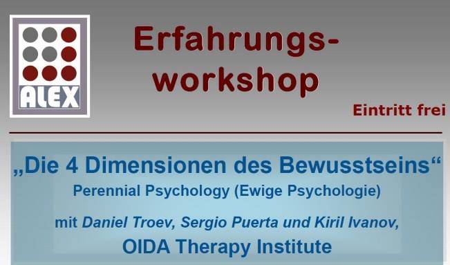 Die 4 Dimensionen des Bewusstseins