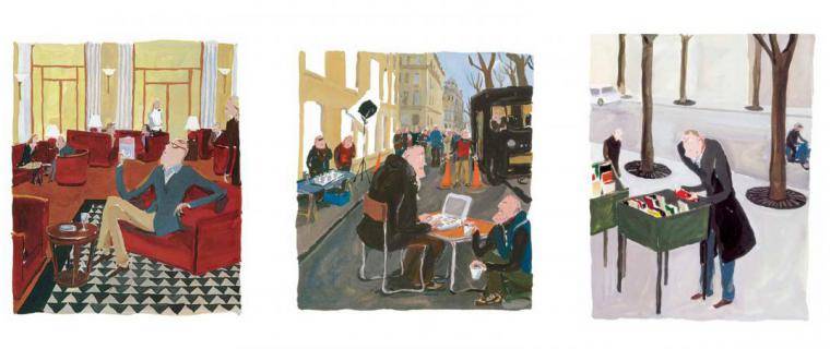 Ausstellung Jean-Philippe Delhomme Vernissage 5.10. 19.Uhr Galerie Institut francais Maison de France