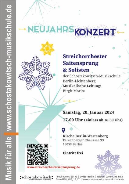 Neujahrskonzert Streichorchester Saitensprung