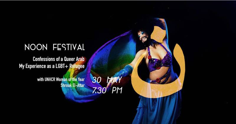 Noon Festival · Confessions of a Queer Arab · Talk & Panel