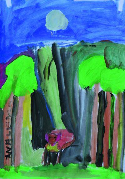 "Zeigt her eure Bilder No. 6" in der KLAX-Kinderkunstgalerie