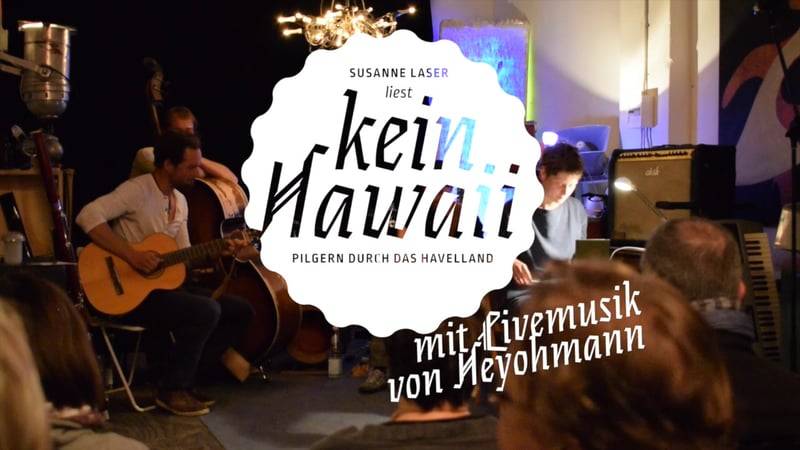 Lesung "Kein Hawaii - Pilgern durch das Havelland" (Susanne Laser) im Oxfam Shop Spandau