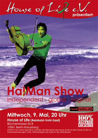 Ha!Man Show im House of Life  - Mittwoch, 09. Mai, 20 Uhr