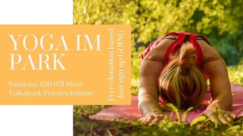 Yoga im Park