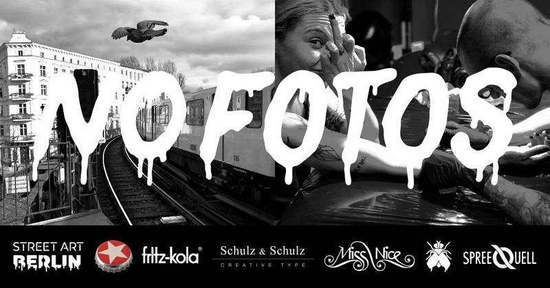 NO FOTOS, Vernissage im Rahmen der URBAN ART WEEK