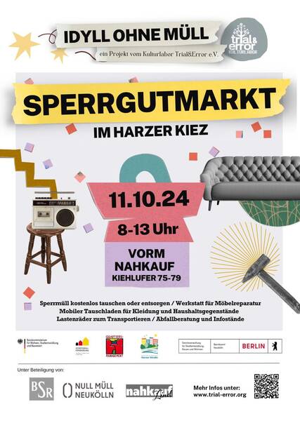 Sperrgutmarkt im Harzer Kiez