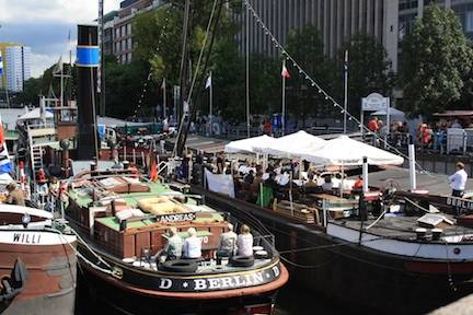 Das 22. Hafenfest im Historischen Hafen Berlin am 25.08. und 26.08.2012
