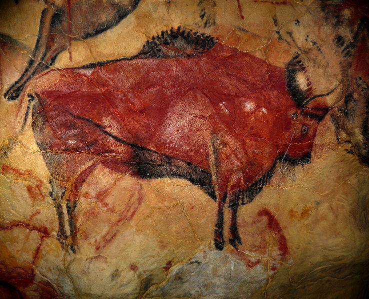 Höhlenmalerei der Steinzeit