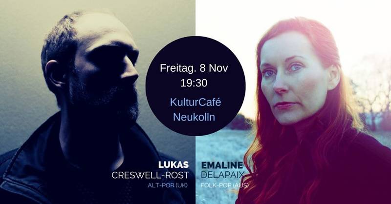 Emaline Delapaix & Lukas Creswell-Rost LIVE (Alt-Folk-Pop)