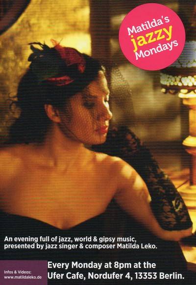 Matilda´s jazzy Mondays - Jazz, Balkan, Gispsy, Blues ...