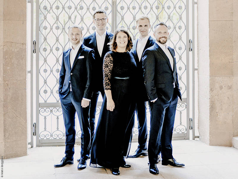 Das Liederprojekt auf Entdeckungsfahrt: Kurzkonzert mit dem Calmus Ensemble 