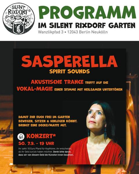 Sasperella – Spirit Sounds im Garten