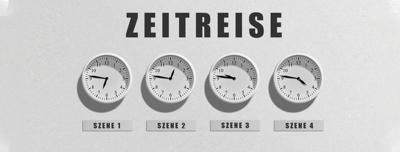 Improvisationstheater: Zeitreise - Eine Geschichte durcheinander