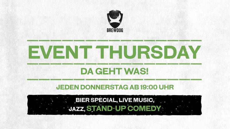 Stand up Comedy Show im BrewDog DogTap feat. Chips & Kavier 