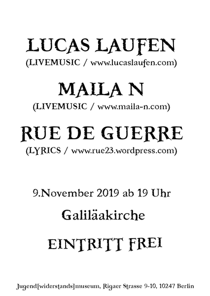 30 Jahre Mauerfall im Jugend[widerstands]museum