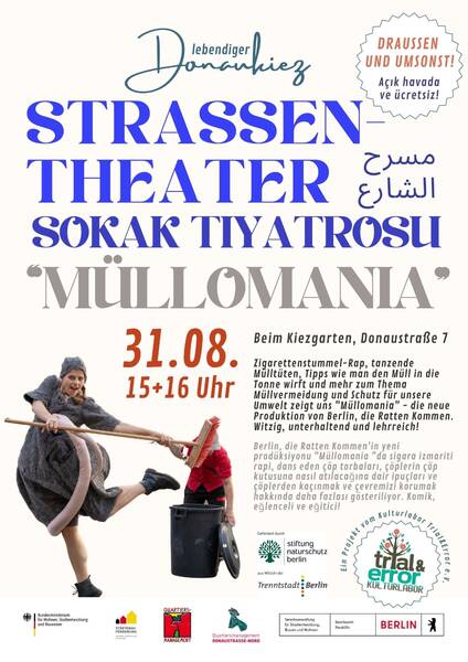 Strassentheater „Berlin, die Ratten kommen“