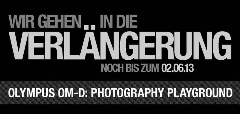 PHOTOGRAPHY PLAYGROUND: Verlängert bis 2. Juni