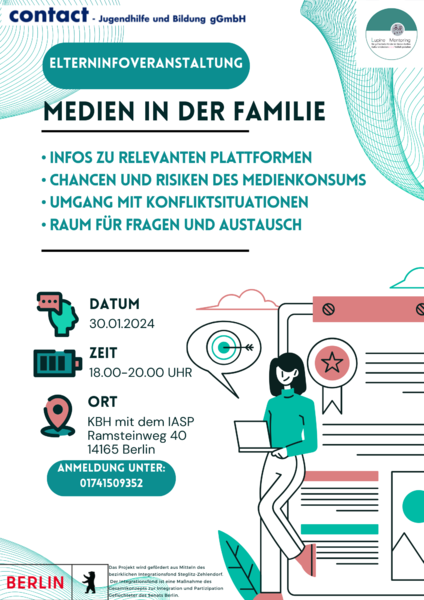 Elterninfoveranstaltung zum Thema Medien in der Familie