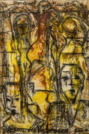 Die Berliner Mauer immer vor Augen. Kunstwerke von Gino Kuhn